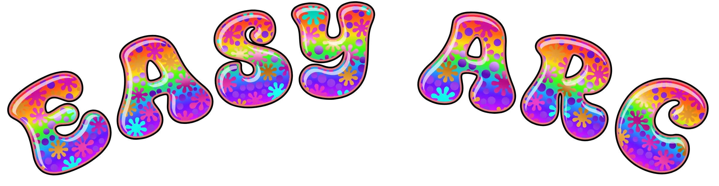 CS-Rainbow-Blobs-1 warp effect example 1